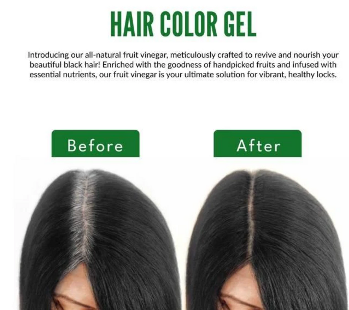 Hair color gel (Pack of 2)